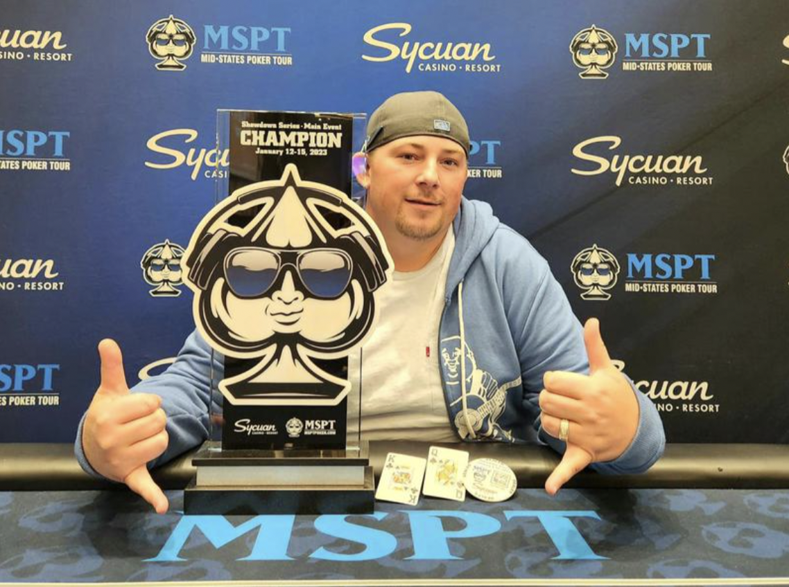 Jason Mendoza Mid States Poker Tour de 2023