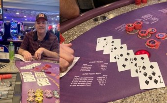 En tan sólo 30 minutos jugador se lleva 124,000 dólares