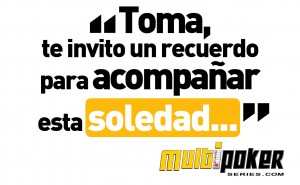 Toma te invito este recuerdo para acompañar esta soledad