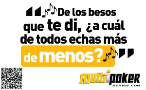 De los besos que te di, ¿ A cuál de todos echas más de menos?