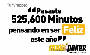 Tu Wrapped: Pasaste 525600 Minutos pensando en ser Feliz este año