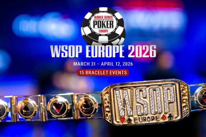 Las WSOP Europe 2026 se mudan a Praga y arrancan en primavera con 15 brazaletes