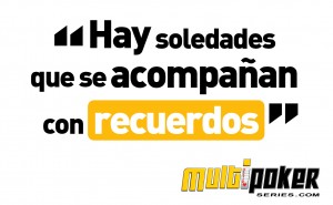 Hay soledades que se acompañan con recuerdos